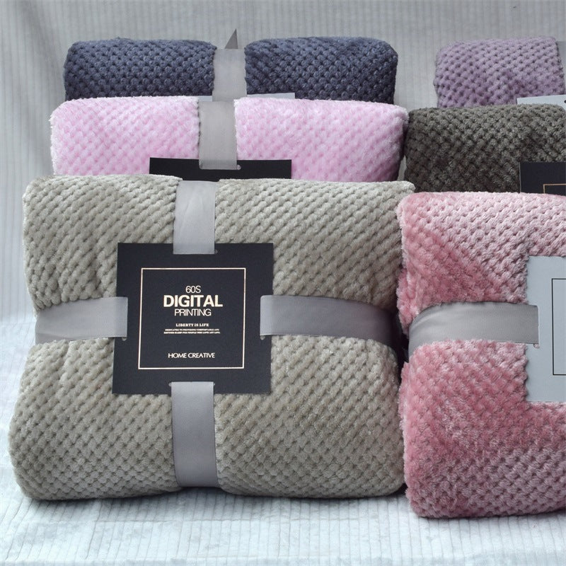 Thicken Baby Blanket Soft Fleece Quilt for Newborn Swaddle Wrap Baby Bedding Accessories Sofa Blanket Stroller Cover Kids Gift