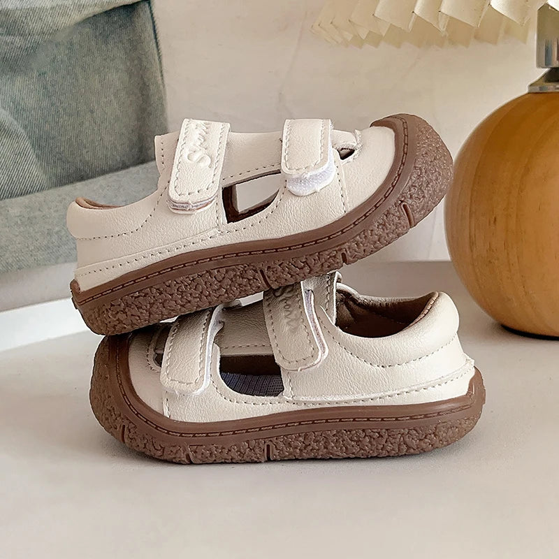Boys Sport Sandals Non-slip Breathable Children Casual Sandals Soft Soled Anti Slip Baby First Walker Shoes Hollow Out
