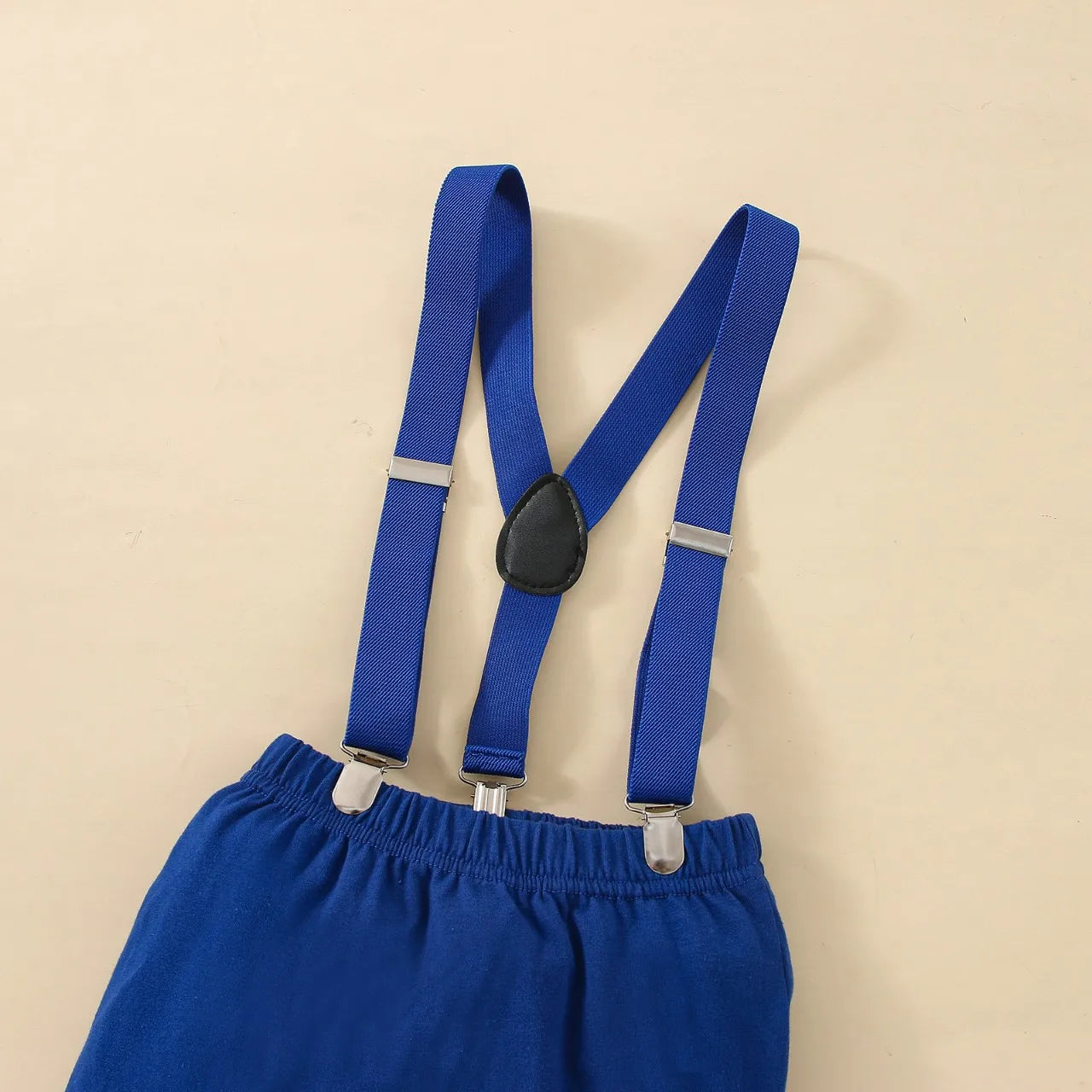 Baby Boys Outfits Sets Balloon Lette Bodysuit and Y-back Suspender Shorts Baby Clothes