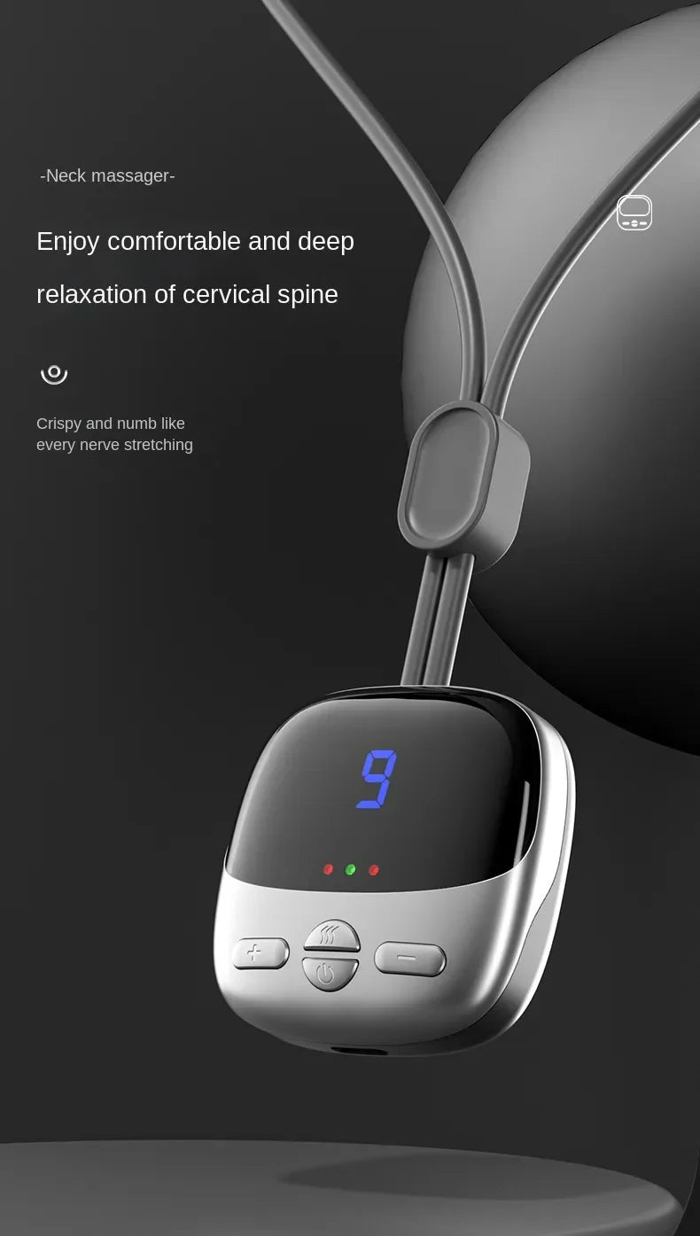 Xiaomi Youpin Smart Hanging Neck Massager Cervical Spine Back Massage Relax Relief Portable Hot Compress Neck Shoulder Protector