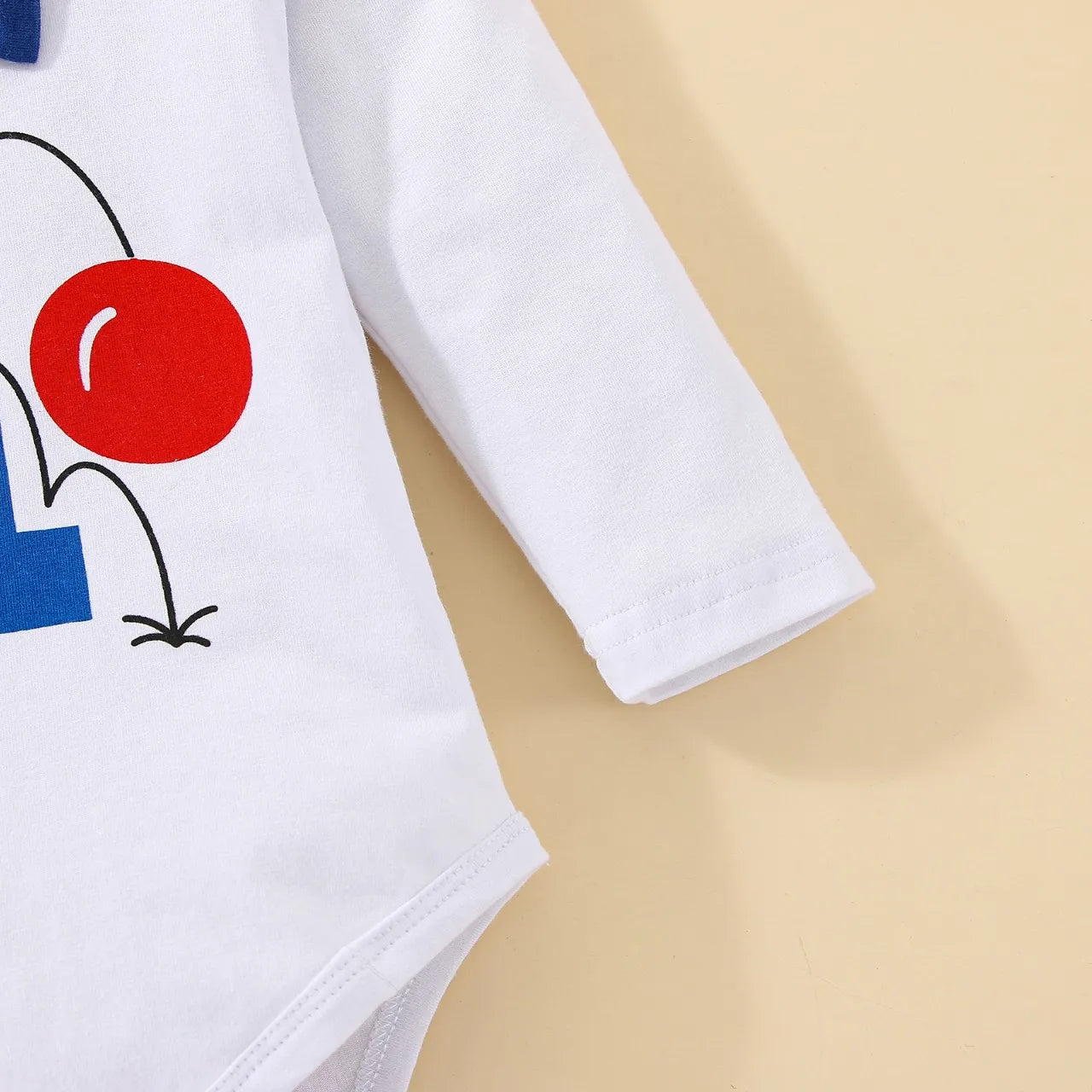 Baby Boys Outfits Sets Balloon Lette Bodysuit and Y-back Suspender Shorts Baby Clothes