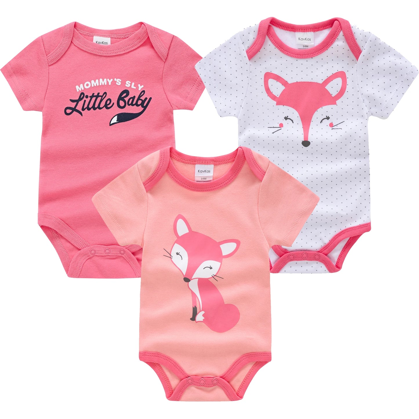 3/6 pcs a lot Baby Girls Clothes pour nouveaux Cotton Short Sleeve Girl Bodysuit 0-12 Months Newborn Boys Clothing Toddler