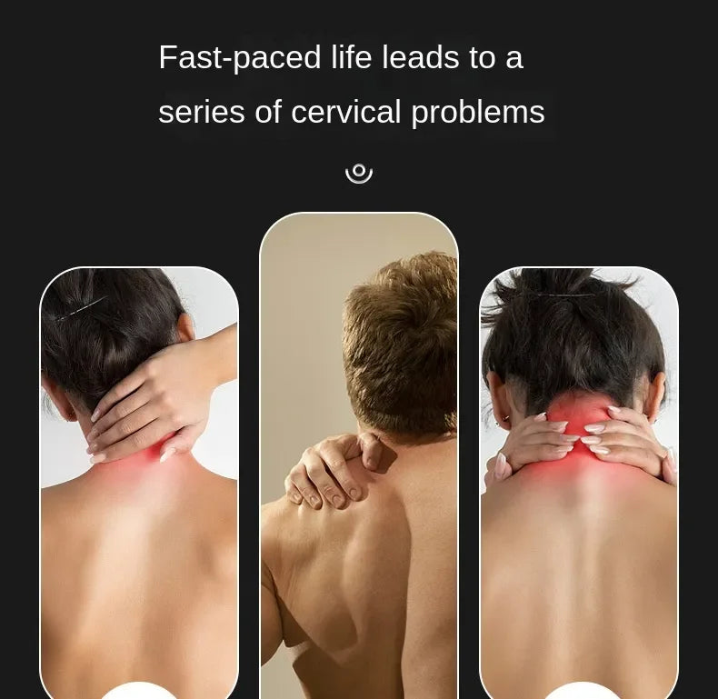 Xiaomi Youpin Smart Hanging Neck Massager Cervical Spine Back Massage Relax Relief Portable Hot Compress Neck Shoulder Protector