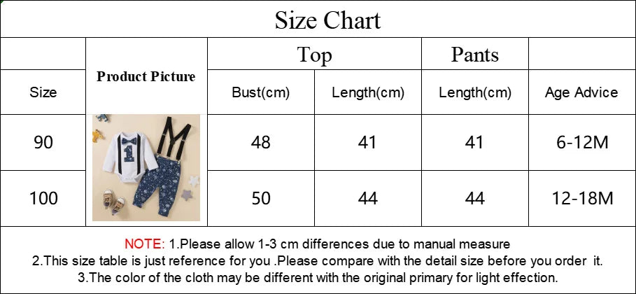Baby Boys Outfits Sets Balloon Lette Bodysuit and Y-back Suspender Shorts Baby Clothes