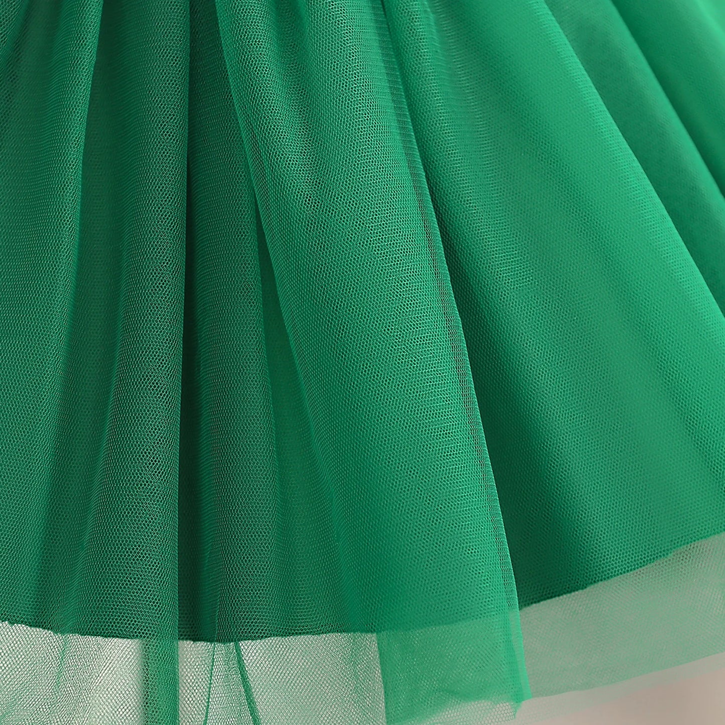 Toddler Baby Girls Lace Dresses Embroidery Elegant Christmas Princess Dresses for 1-5 Yrs Newborn Infant Outfits Green Christmas