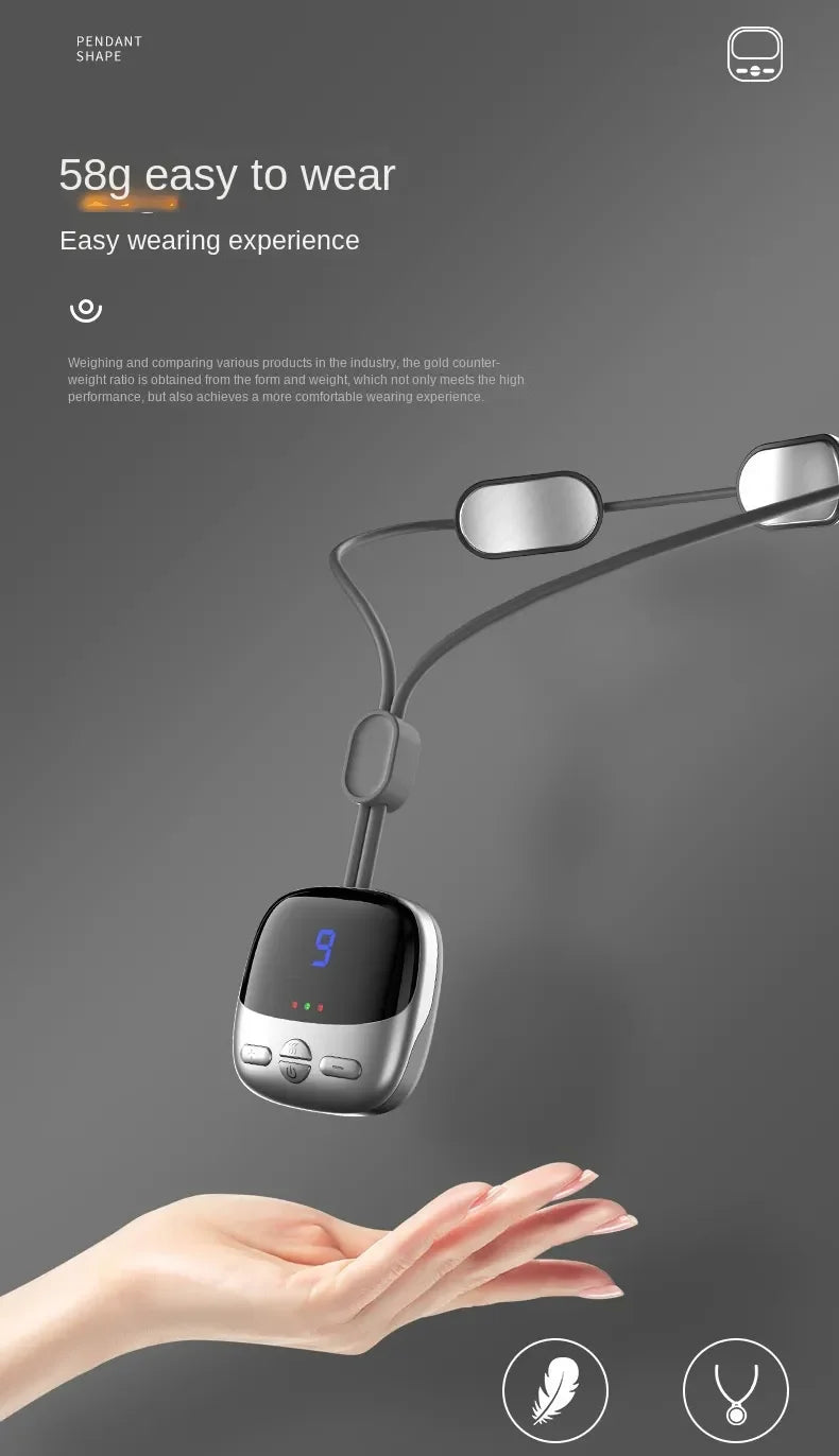 Xiaomi Youpin Smart Hanging Neck Massager Cervical Spine Back Massage Relax Relief Portable Hot Compress Neck Shoulder Protector