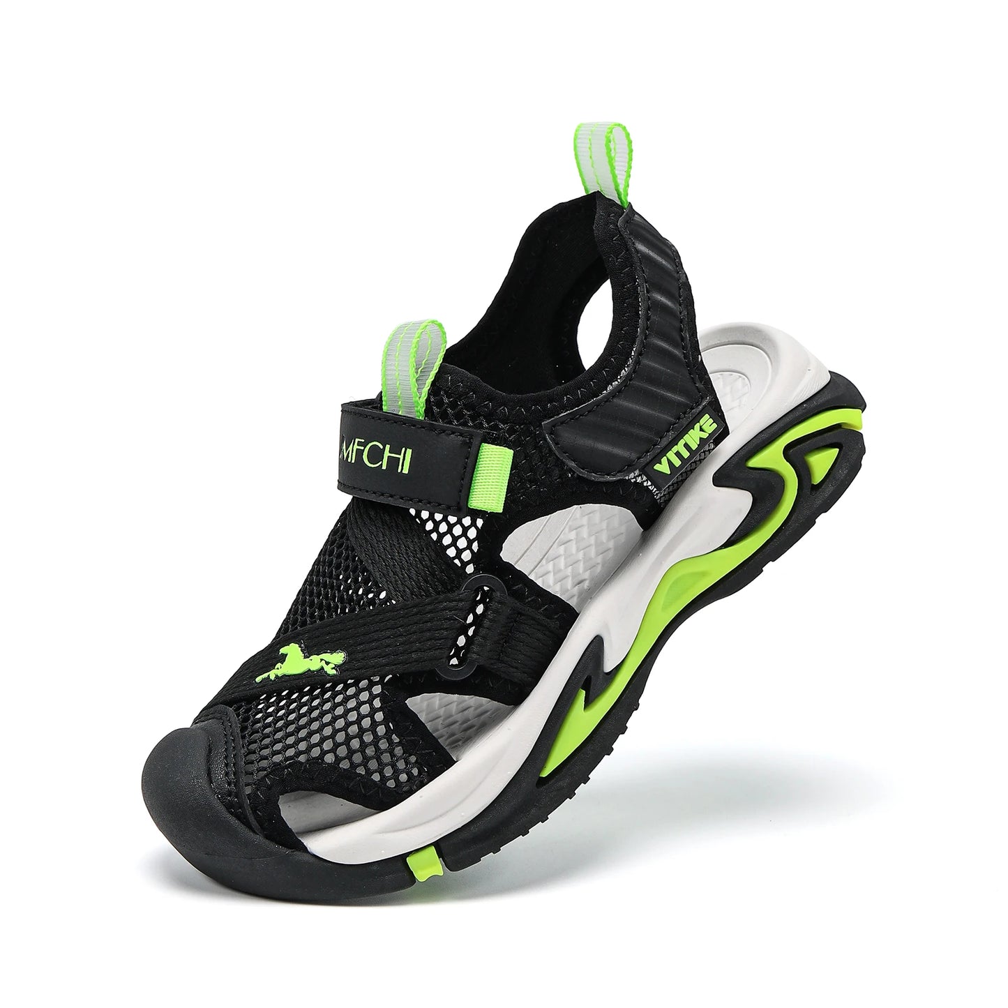 Kids Beach Sandals for Boys New Summer Boy Shoes Closed Toe Safty Shoes Children Sandals