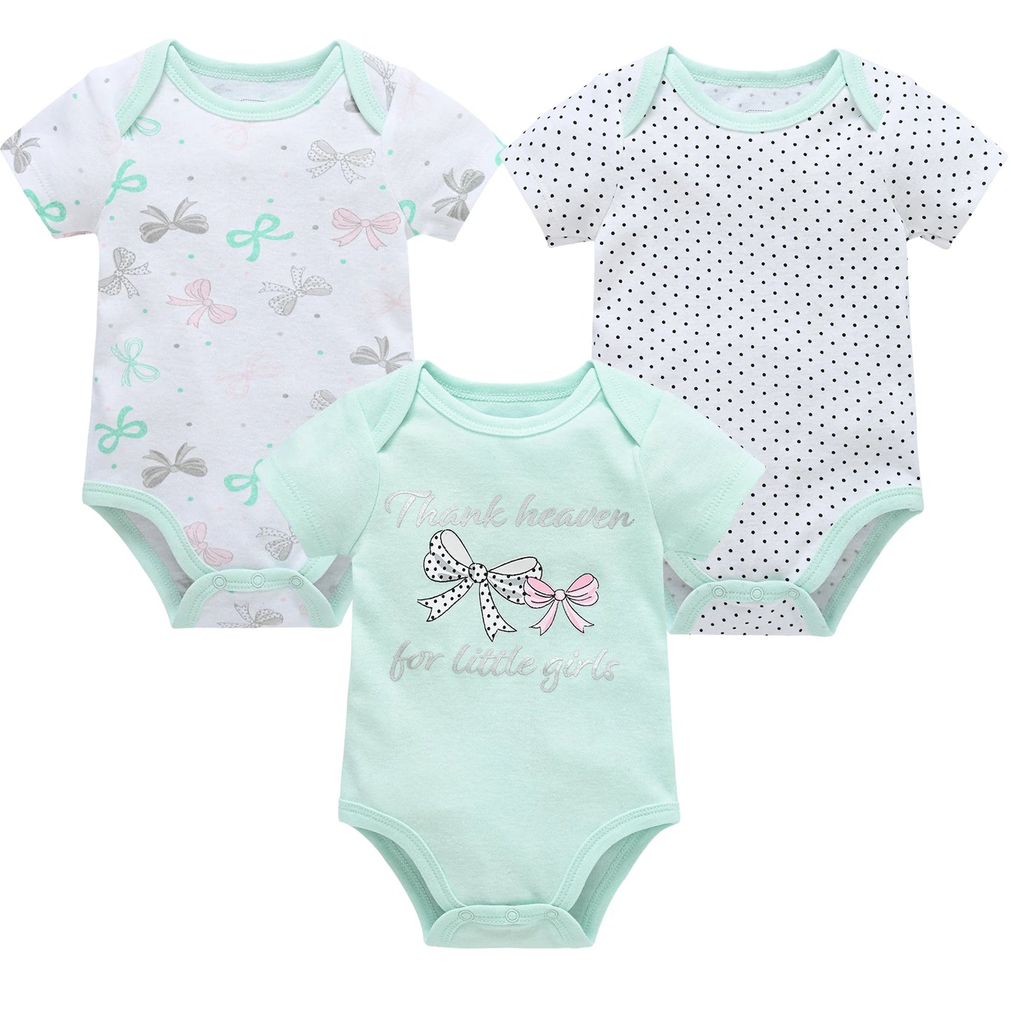 3/6 pcs a lot Baby Girls Clothes pour nouveaux Cotton Short Sleeve Girl Bodysuit 0-12 Months Newborn Boys Clothing Toddler