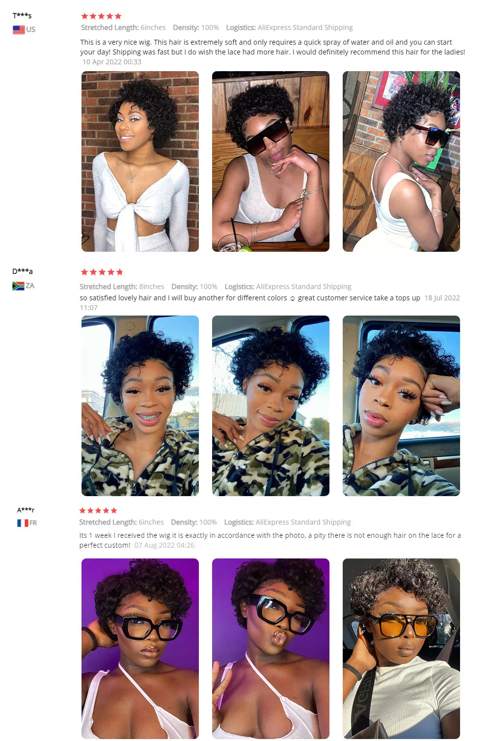 Pixie Cut Wig Colored Lace Wig curl Short Bob Human Hair Cheap Wig 13x1 Lace frontal