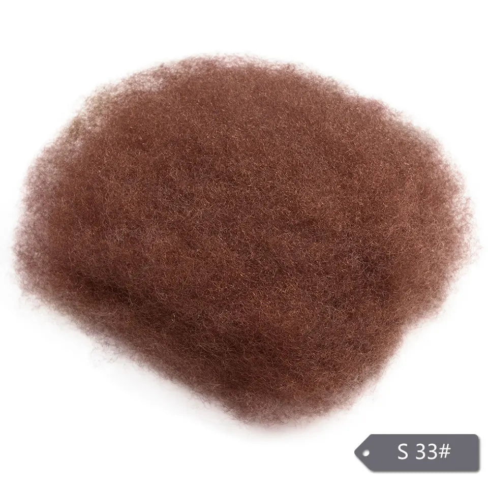 QVR Malaysia Remy Afro kinky Curly Bulk Human Hair For Braiding Dreadlock Extension Loc Repair Twist 50g/pc Natural Braids Hair