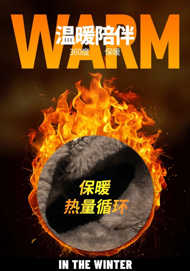 Shoes Fur Warm Casual Outdoor Luxury Loafers Boots Tennis