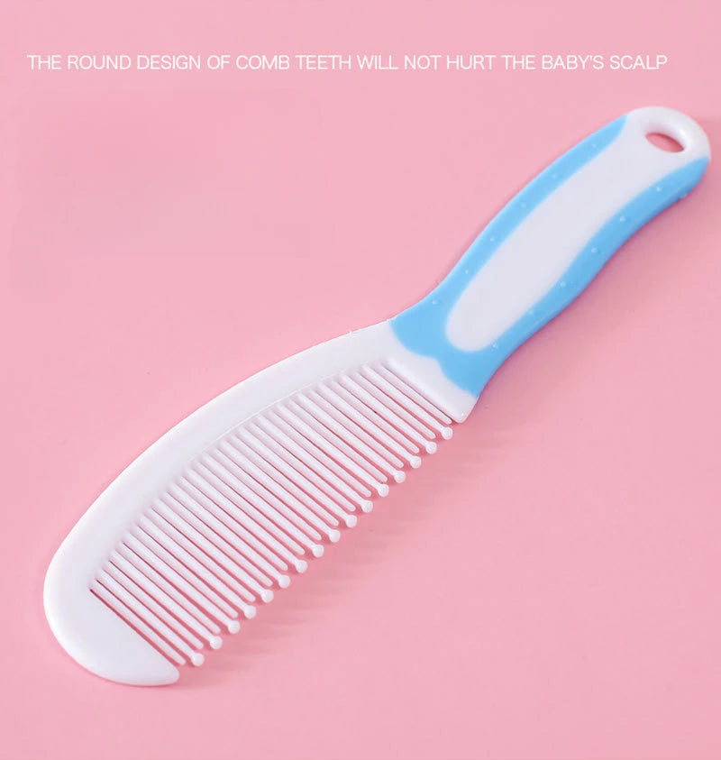 Baby Care and Cleaning 6-piece Nail Clipper Combination Set baby Safety Comb Brush Gift Box Wholesale New Born Baby Essentials