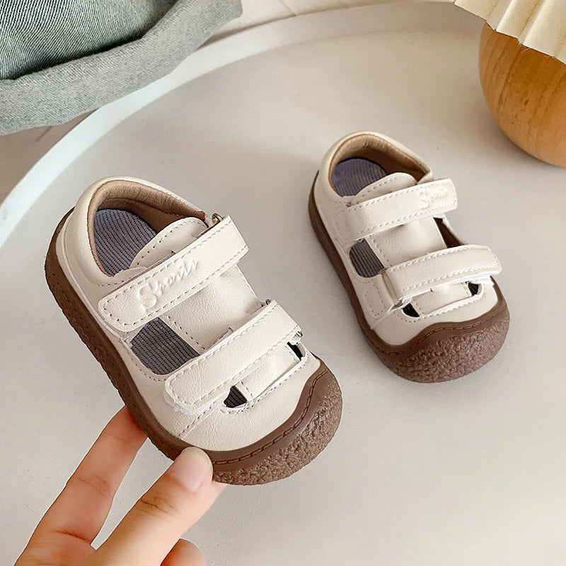Boys Sport Sandals Non-slip Breathable Children Casual Sandals Soft Soled Anti Slip Baby First Walker Shoes Hollow Out