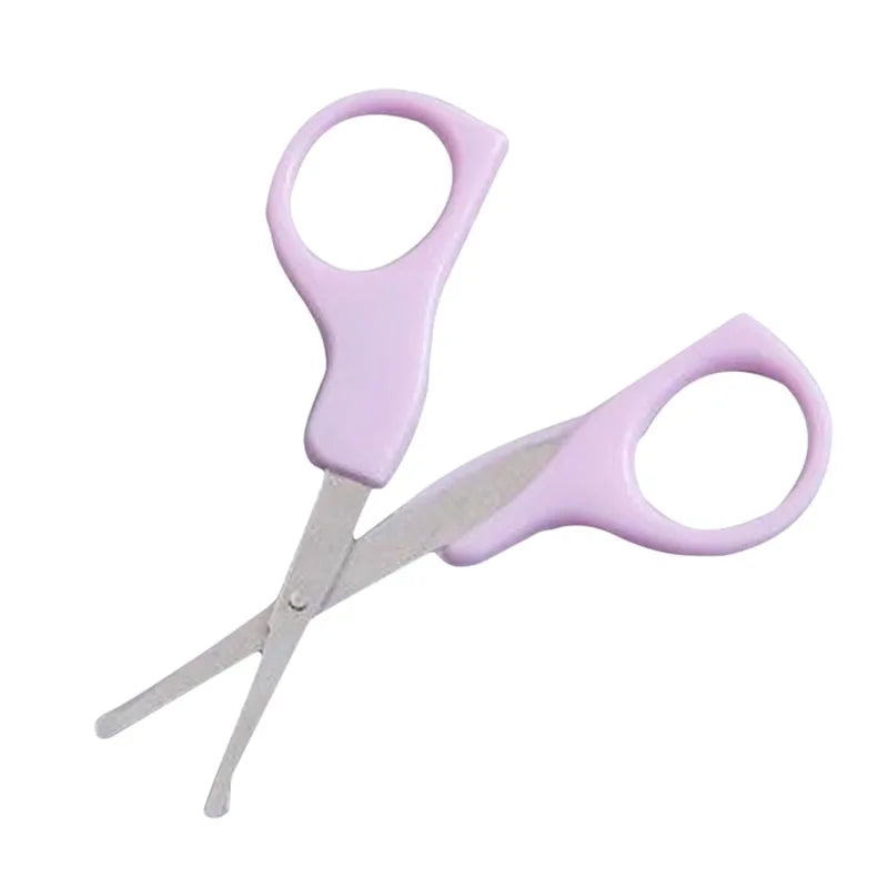 Newborn Baby Nail Scissor Baby Nail Care Tool Kid Safe Portable Nail Clipper Trimmer Tweezer with Box Children Manicure Kit