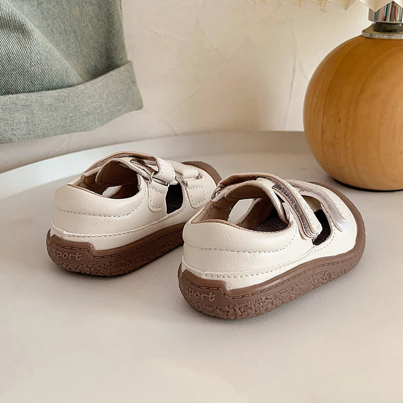 Boys Sport Sandals Non-slip Breathable Children Casual Sandals Soft Soled Anti Slip Baby First Walker Shoes Hollow Out