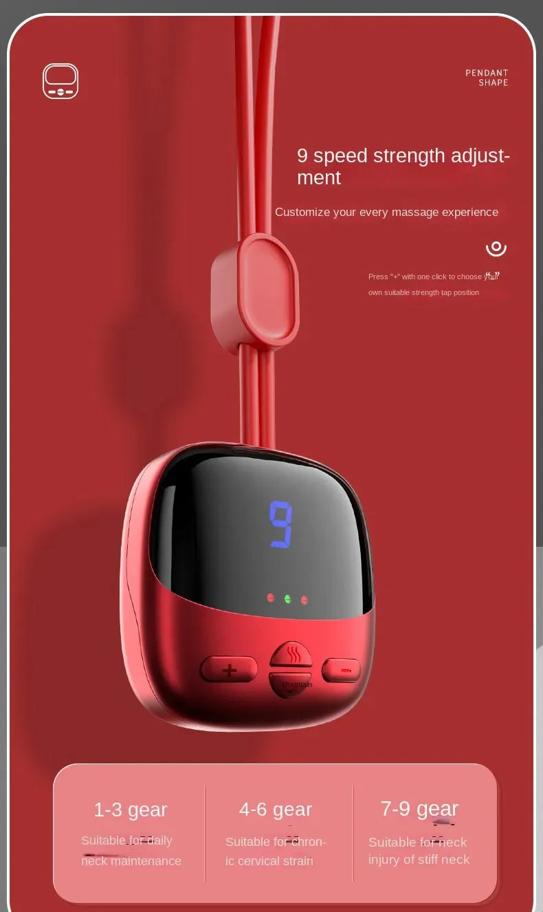Xiaomi Youpin Smart Hanging Neck Massager Cervical Spine Back Massage Relax Relief Portable Hot Compress Neck Shoulder Protector