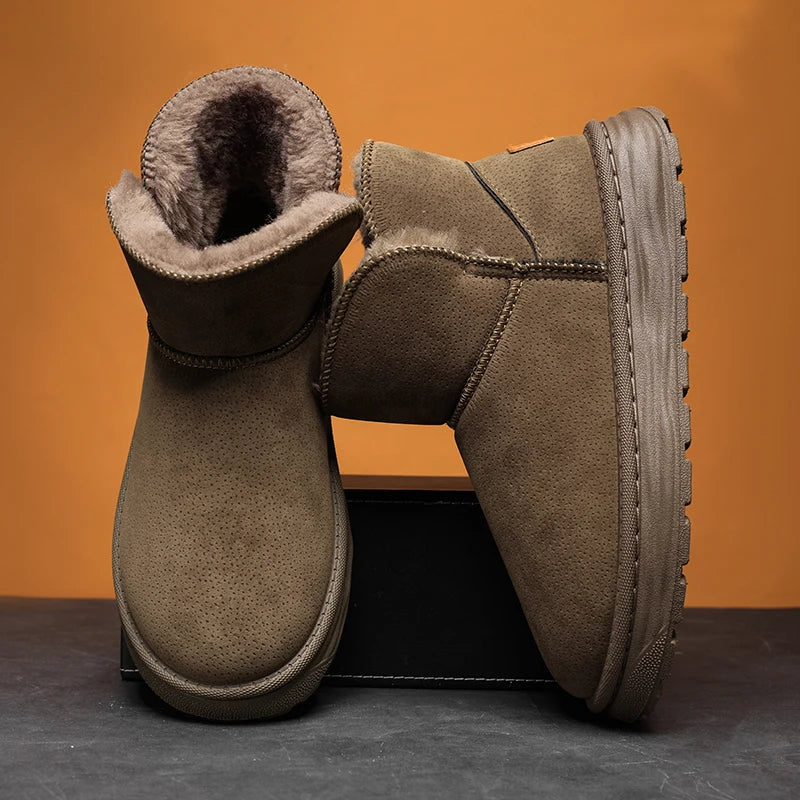 Shoes Fur Warm Casual Outdoor Luxury Loafers Boots Tennis