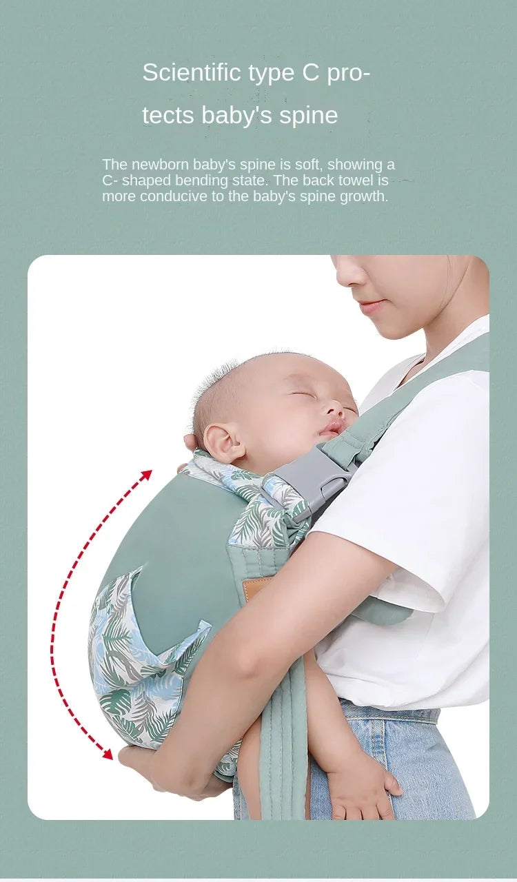 Baby Wrap Newborn Sling Dual Use Infant Nursing Cover Carrier Mesh Fabric Breastfeeding Carriers Up Baby Carrier Backpack 0-36M