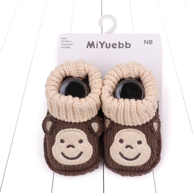 Baby Socks Cartoon Cute Animal Baby Floor Socks Warm Cotton Spring and Autumn Soft Wear Breathable for Boys and Girls NewFashion