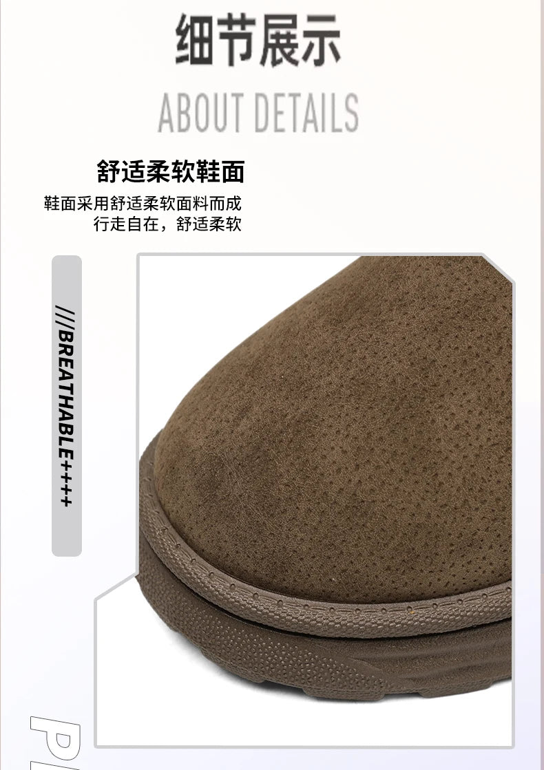 Shoes Fur Warm Casual Outdoor Luxury Loafers Boots Tennis