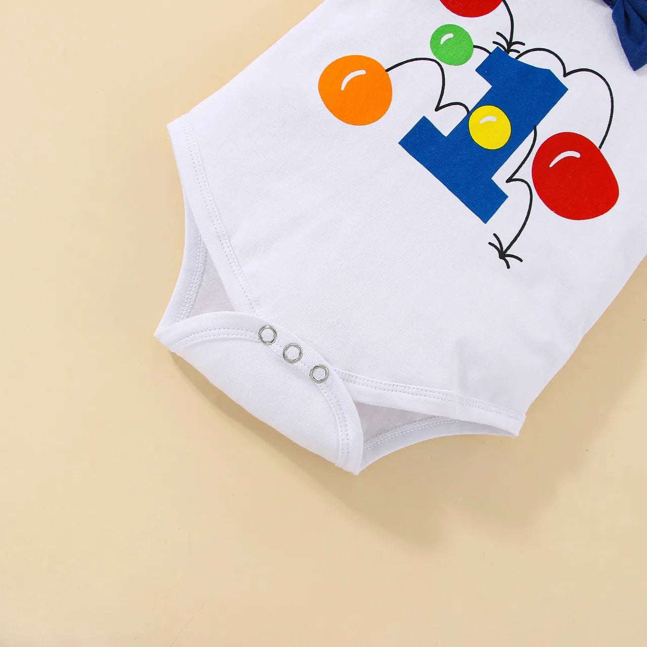 Baby Boys  Outfits Sets Balloon Lette  Bodysuit and Y-back Suspender Shorts  Baby Clothes