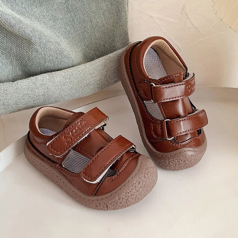 Boys Sport Sandals Non-slip Breathable Children Casual Sandals Soft Soled Anti Slip Baby First Walker Shoes Hollow Out