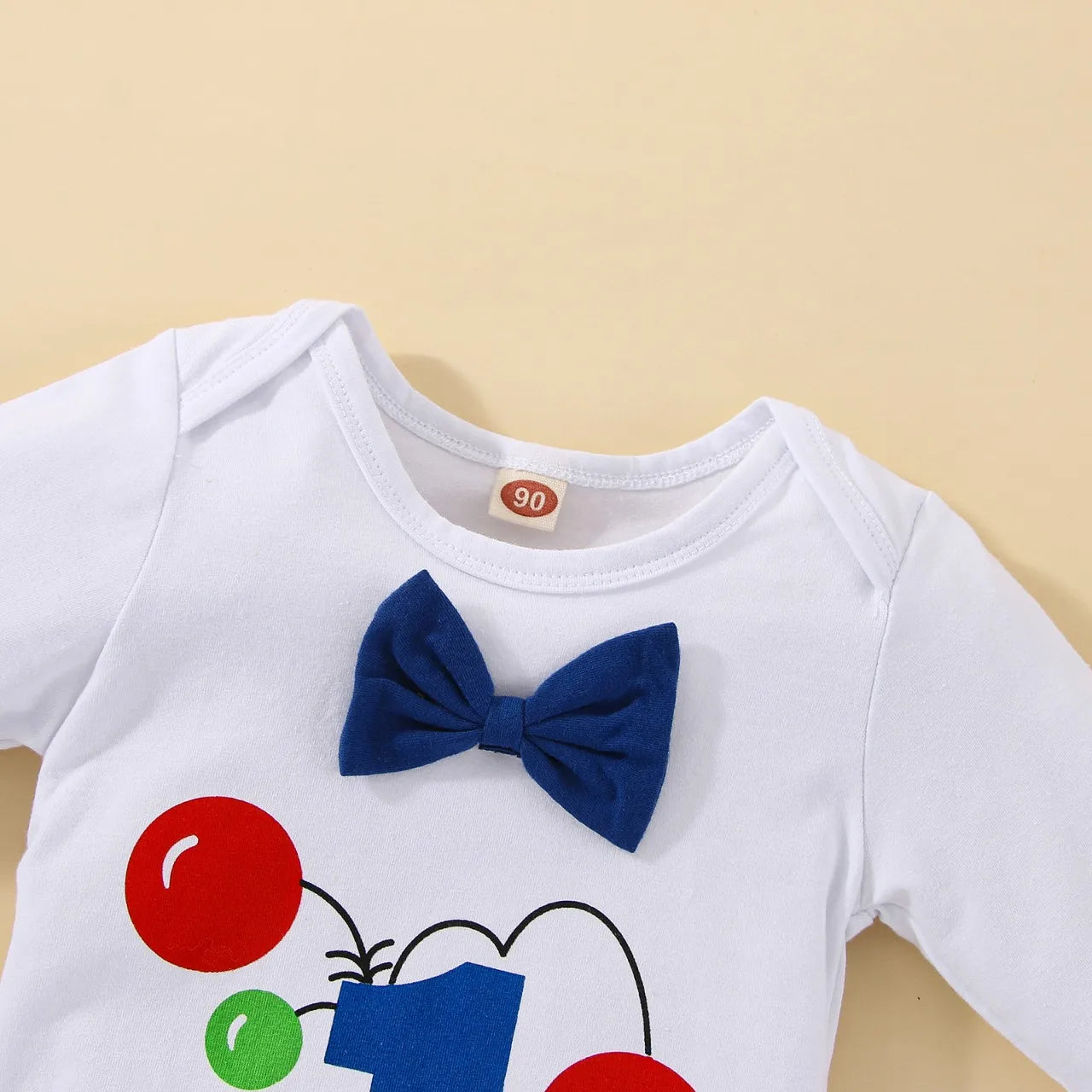 Baby Boys  Outfits Sets Balloon Lette  Bodysuit and Y-back Suspender Shorts  Baby Clothes