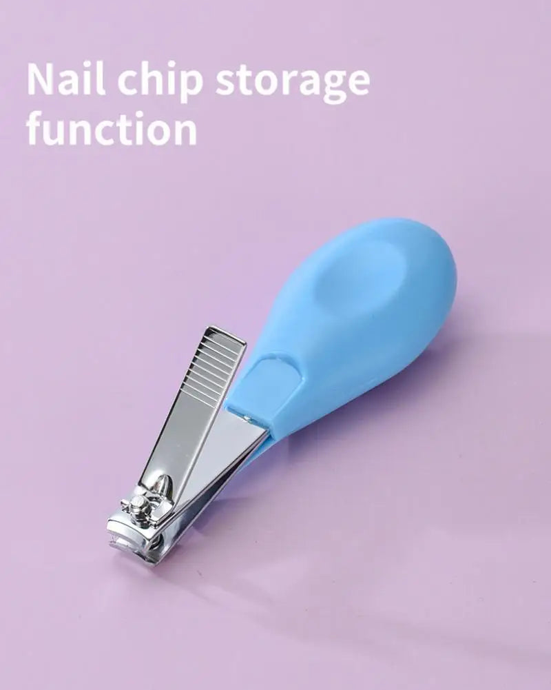 6Pcs Baby Care Kit+Storage Bag Nasal Aspirator Nail Scissors Hair Comb Brush Cleaning Tools Set Newborn Gift Kids Healthcare Kit