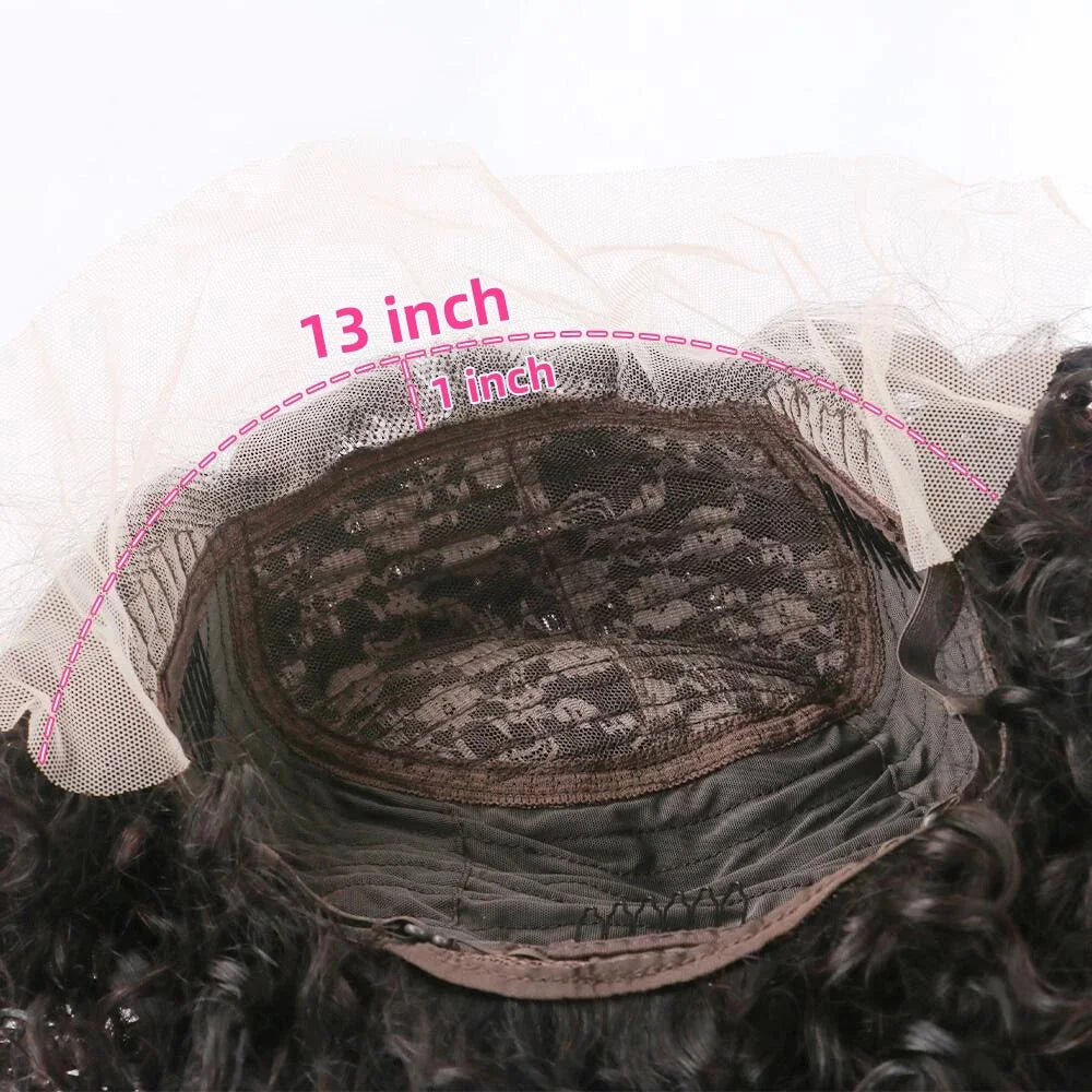 Pixie Cut Wig Colored Lace Wig curl Short Bob Human Hair Cheap Wig 13x1 Lace frontal