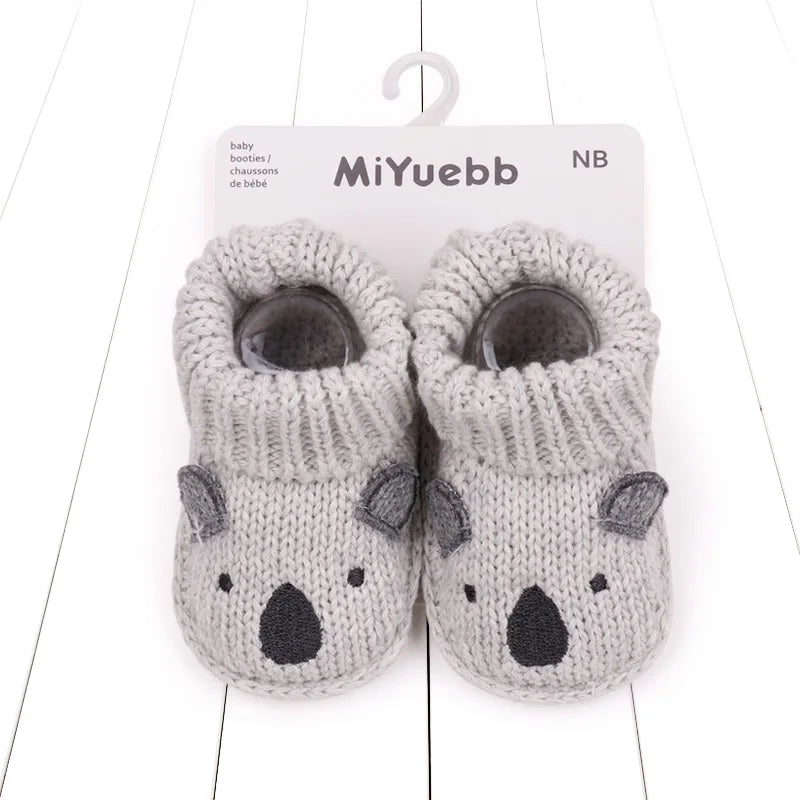 Baby Socks Cartoon Cute Animal Baby Floor Socks Warm Cotton Spring and Autumn Soft Wear Breathable for Boys and Girls NewFashion