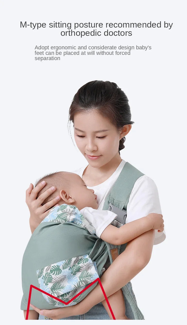Baby Wrap Newborn Sling Dual Use Infant Nursing Cover Carrier Mesh Fabric Breastfeeding Carriers Up Baby Carrier Backpack 0-36M