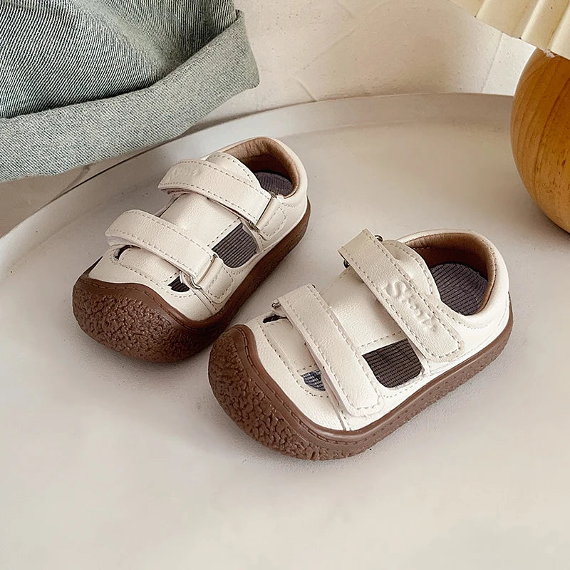 Boys Sport Sandals Non-slip Breathable Children Casual Sandals Soft Soled Anti Slip Baby First Walker Shoes Hollow Out